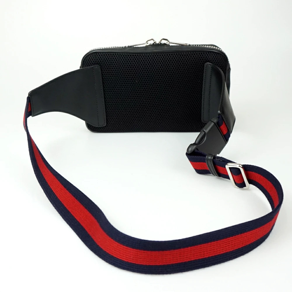 Gucci GG Supreme Belt Bag Black Body Crossbody
